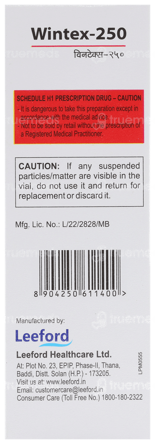 Wintex 250 Injection 1